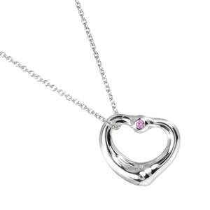 TIFFANY Authentic Silver Heart Necklace